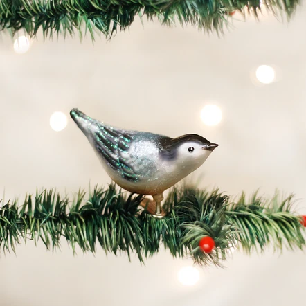 Nuthatch Ornament by Old World Christmas Nuthatch Ornament by Old World Christmas
